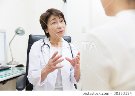Doctor female examination inquiry Doctor female examination inquiry 30353154