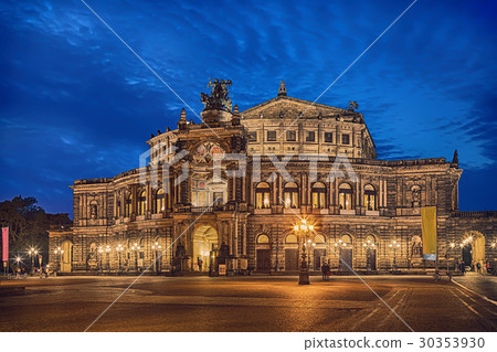 The Semperoper opera house in Dresden 30353930