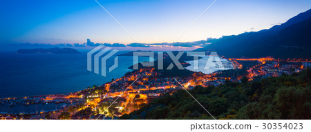 Panoramic view Kas in Turkey 30354023