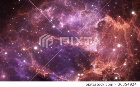 Space background with abstract nebula and stars Space background with abstract nebula and stars 30354924