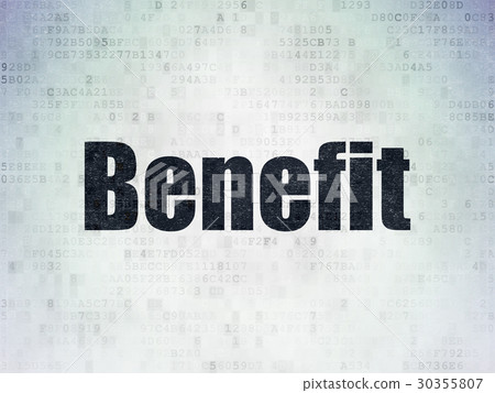 Business concept: Benefit on Digital Data Paper Business concept: Benefit on Digital Data Paper 30355807