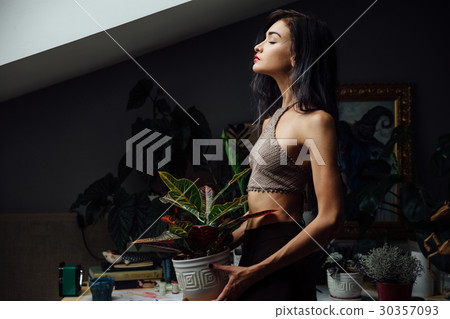 portrait of girl close-up lifestyle ,wearing portrait of girl close-up lifestyle ,wearing 30357093