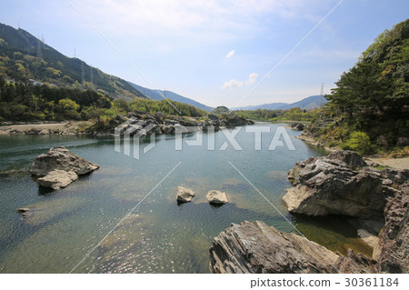 Tokijima Prefecture Higashi Miyoshi Town Minohoda的噴泉 Tokijima Prefecture Higashi Miyoshi Town Minohoda的噴泉 30361184