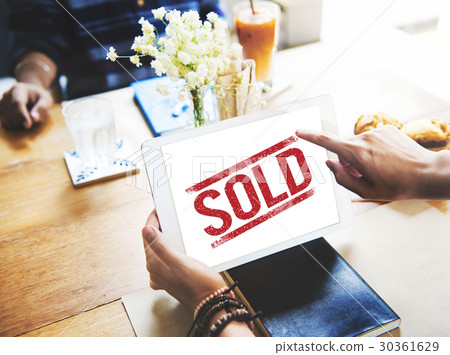 Sold Notice Stamp Concept Sold Notice Stamp Concept 30361629