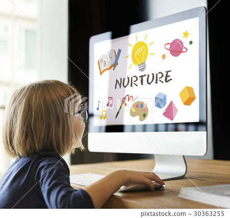 Childrean Learning Nurture Graphic Icon Symbol Childrean Learning Nurture Graphic Icon Symbol 30363255