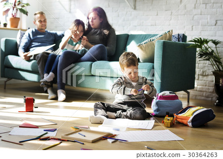 Family Spend Time Happiness Holiday Togetherness 30364263