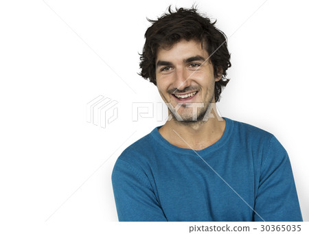 Caucasion Man Casual Confident Attractive Concept Caucasion Man Casual Confident Attractive Concept 30365035