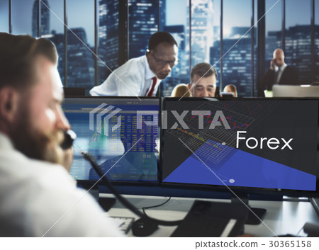 Stock Exchange Market Forex Trade Global Business Graph 30365158