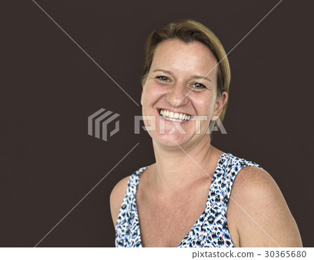 Caucasian Woman Casual Smiling 30365680