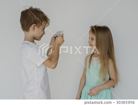 Couple Kids Friend Togetherness Protrait 30365956