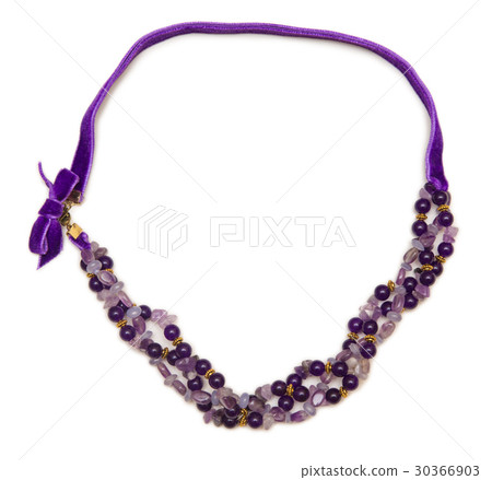 Woman jewellery isolated on white background 30366903