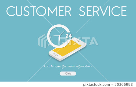 Customer Service Contact Us Support Information Concept Customer Service Contact Us Support Information Concept 30366998