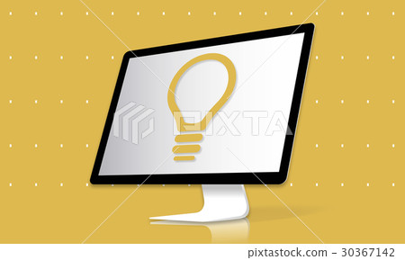 Lightbulb Idea Creativity Graphic Symbol Icon 30367142
