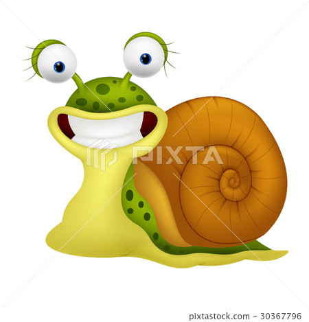 Cute snail cartoon Cute snail cartoon 30367796