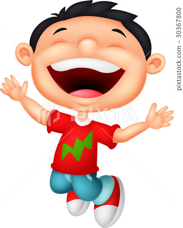 Happy boy cartoon Happy boy cartoon 30367800