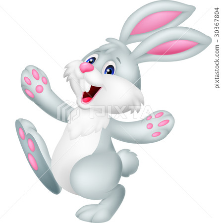 Happy rabbit cartoon Happy rabbit cartoon 30367804