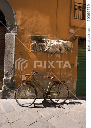 Bike in a Street of Lucca - Italy Bike in a Street of Lucca - Italy 30369719