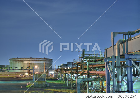 [Osaka] Factory night view 30370254