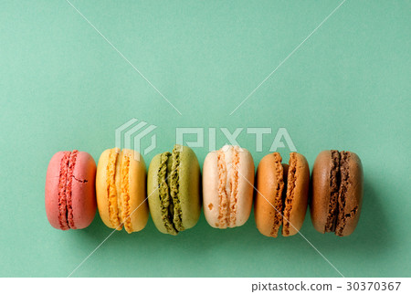 Macarons in line Macarons in line 30370367