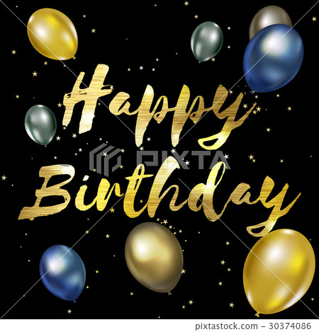 Happy birthday greeting card Happy birthday greeting card 30374086