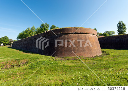 Fortified Walls - Town of Lucca Italy Fortified Walls - Town of Lucca Italy 30374216
