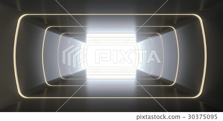 A long tunnel ending with light A long tunnel ending with light 30375095
