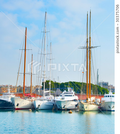 Port Vell marina. Barcelona, Spain 30375706