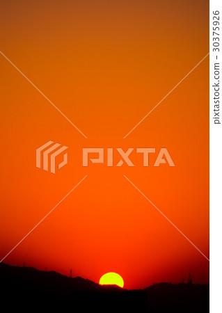 夕陽,下山,傍晚,太陽,Sunset, downhill, evening, sun 30375926