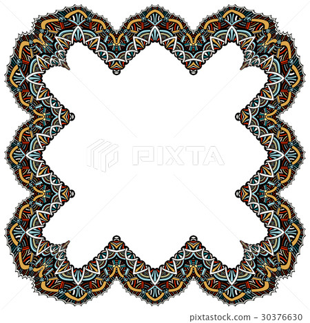 Set of geometric frame - Stock Illustration [30376630] - PIXTA