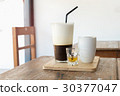 Drip Coffee Jelly on table vintage in cafe. 30377047