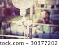 Saline IV drip for patient and Infusion pump 30377202