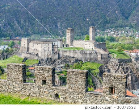 Castelgrande from other castle 30378558