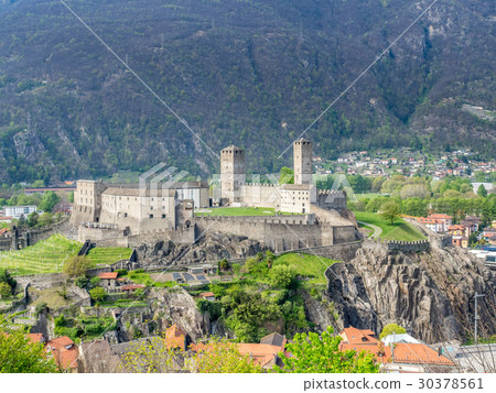 Castelgrande from other castle 30378561