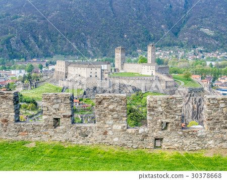 Castelgrande from other castle 30378668
