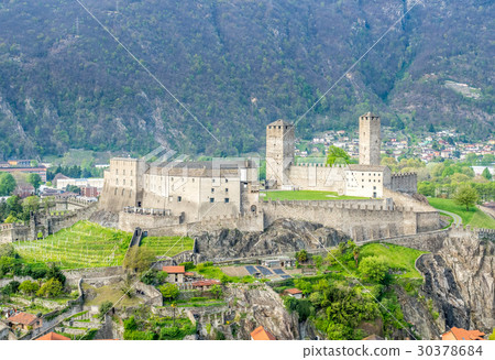 Castelgrande from other castle 30378684