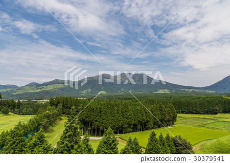 Mount Aso volcano landscape in Kumamoto, Japan 30379541