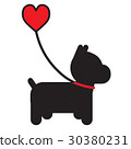 Dog and Heart 30380231