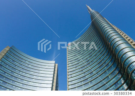 Milan, Italy, Financial district view Milan, Italy, Financial district view 30380334