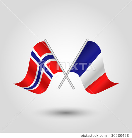 icon of norway  and france 30380458