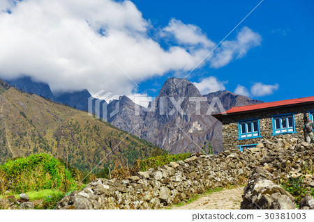 Old building in the mountains Old building in the mountains 30381003