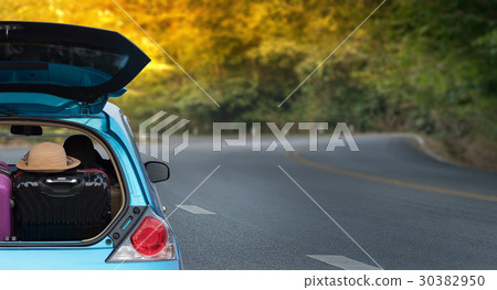 Laptop with blank screen on table. Workspace new Laptop with blank screen on table. Workspace new 30382950