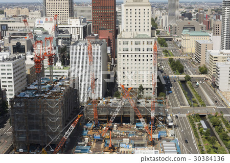 建築施工現場札幌Genesquare北海道·札幌 建築施工現場札幌Genesquare北海道·札幌 30384136