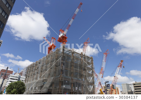 建築施工現場札幌Genesquare北海道·札幌 建築施工現場札幌Genesquare北海道·札幌 30384137