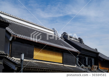 小江戶川越集合鎮屋頂建造了瓦屋頂 30384581