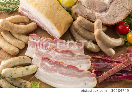 Assorted ham sausage 30384749