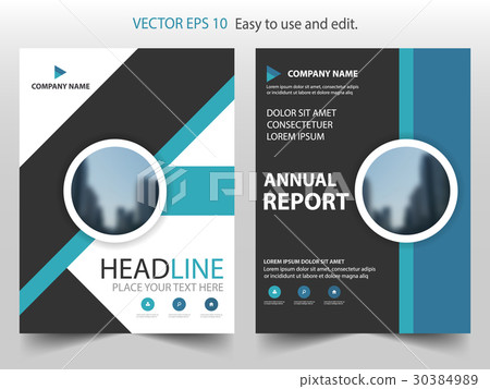 Blue circle annual report Brochure design template Blue circle annual report Brochure design template 30384989