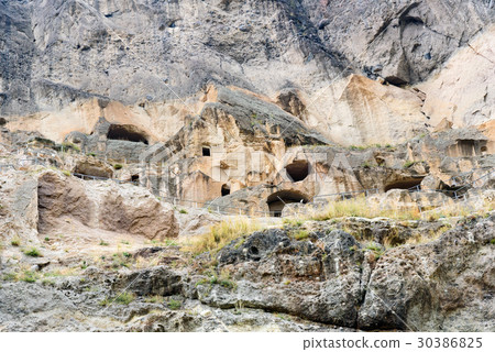 View of Vardzia cave monastery. Georgia 30386825