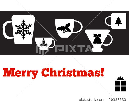 Christmas greeting card  30387580