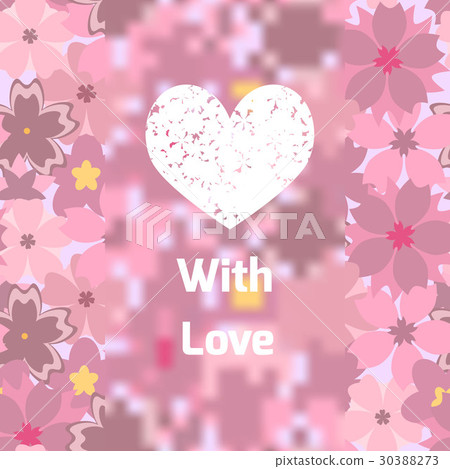 Gentle pink sakura flowersbackground Gentle pink sakura flowersbackground 30388273