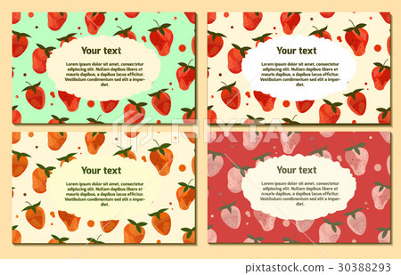 Modern business card template Modern business card template 30388293